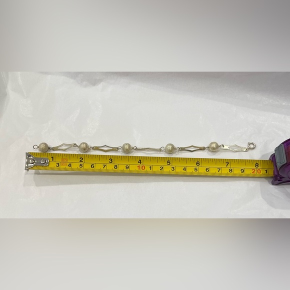 Elegant Unusual 925 Sterling Silver Italian Bracelet Made in Italy Vintage 70’s - Picture 14 of 15